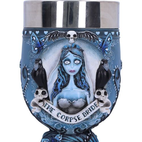 NEMESIS NOW CORPSE BRIDE EMILY GOBLET 20.6CM slika 5