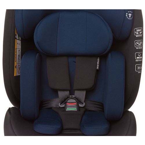 4BABY autosjedalica I-Size (40-150 cm) Roto-fix navy blue slika 7