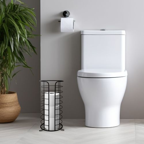 Stalak za WC papir Black 322743A slika 13