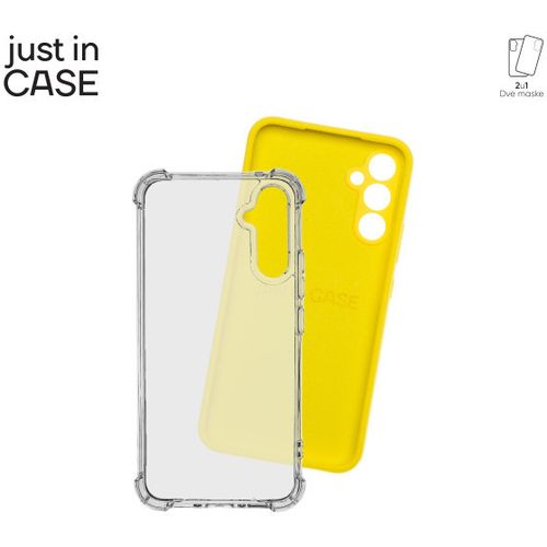 2u1 Extra case MIX paket maski za telefon ŽUTI za A34 5G slika 3