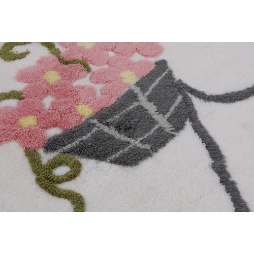 Colourful Cotton Kupaonski tepih akrilni (2 komada), Alaçatı - Pink slika 7