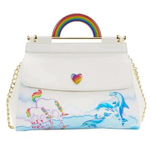 Lisa Frank Markie Reflection Crossbody Bag