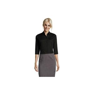 EFFECT ženska košulja sa 3/4 rukavima - Crna, XL 