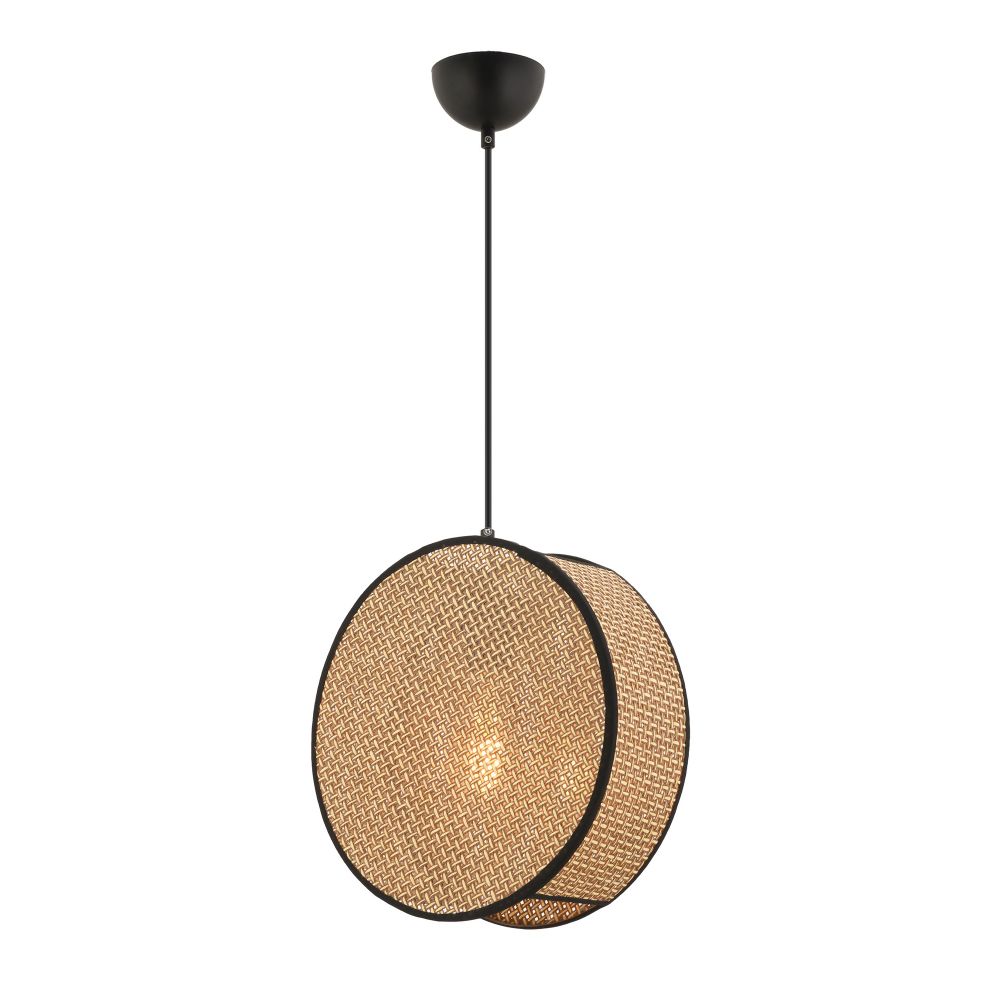 Velika Lampa - Bež, Crna Bež, Crni Luster slika 2