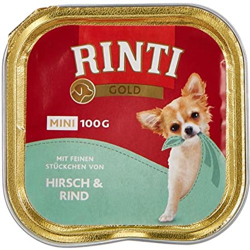 RINTI Gold Mini mit Hirsch&Rind, hrana za pse sa srnetinom i govedinom, 100 g slika 1