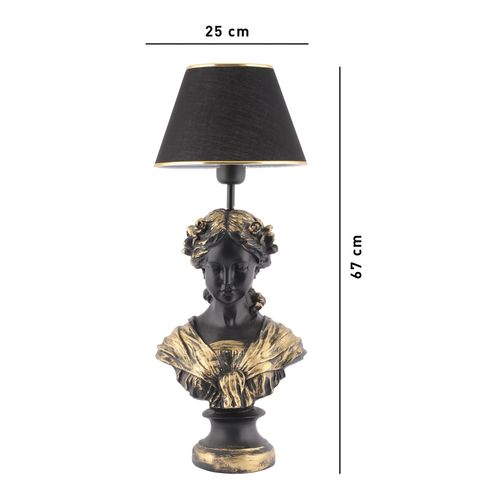 Opviq Stolna svjetiljka, Opelya - Black slika 7