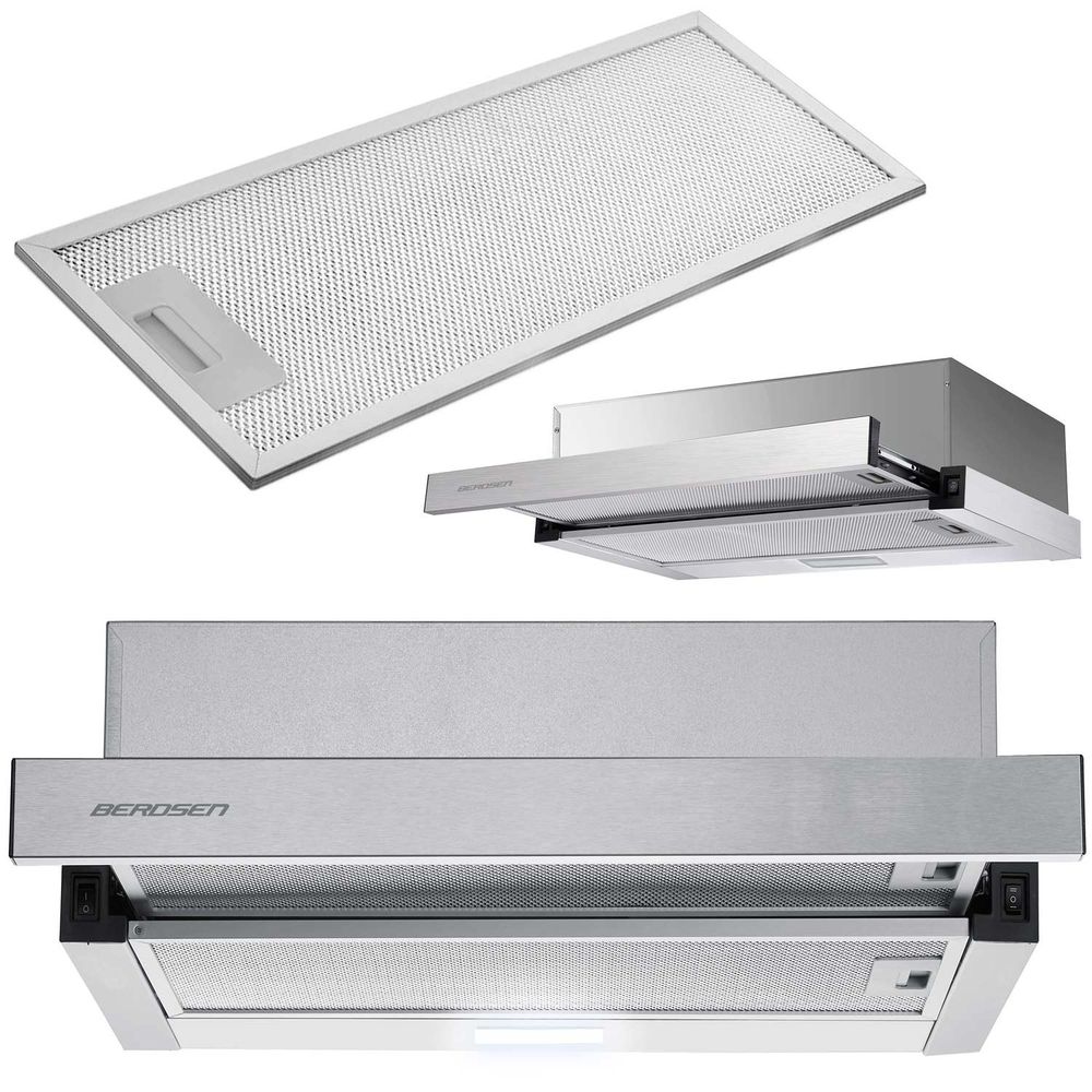 Berdsen BT-229 INOX teleskopska kuhinjska napa slika 1