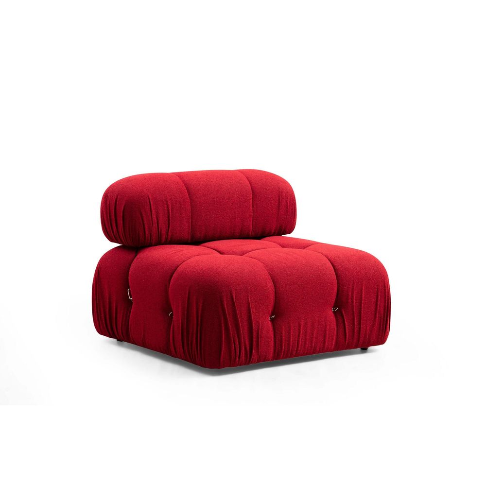 Bubble O1 - Crveni Jednosjed Sofa slika 1