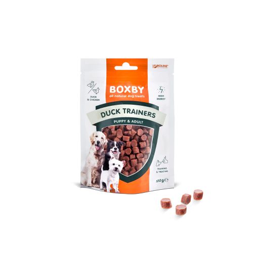 Boxby poslastica trainer patka 100 g slika 1