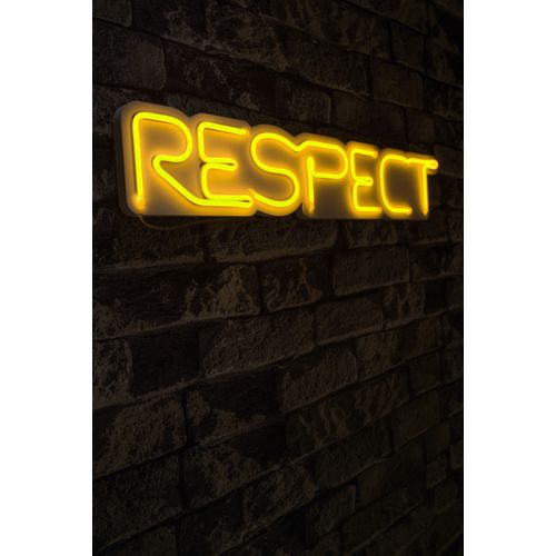 Wallity Ukrasna plastična LED rasvjeta, Respect - Yellow slika 1