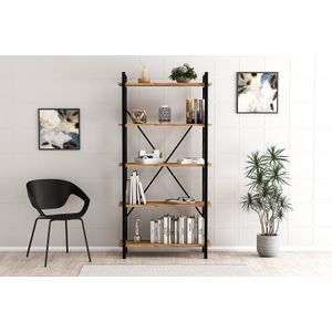 Nero Elit Walnut
Black Bookshelf