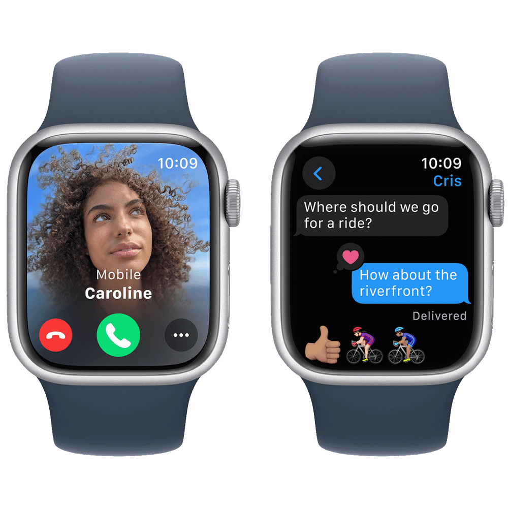 Apple SAT pametni, 1.69" LTPO OLED zaslon, vodootporan BT, WiFi - Watch Series 9 GPS 41mm Silver slika 4