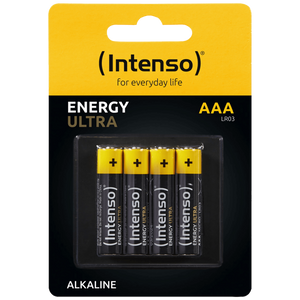 (Intenso) Baterija alkalna, AAA LR03/4, 1,5 V, blister 4 kom