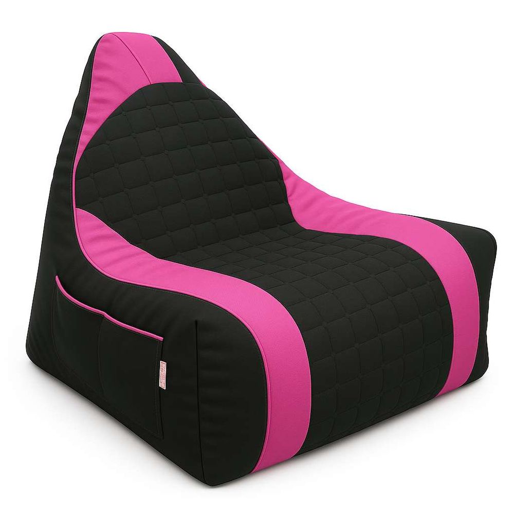 Bean Bag XXL Gamer - Roze i Crna slika 2