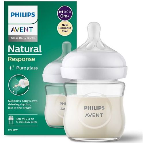 Avent Staklena Flašica Natural Response (120Ml) 0758 slika 3