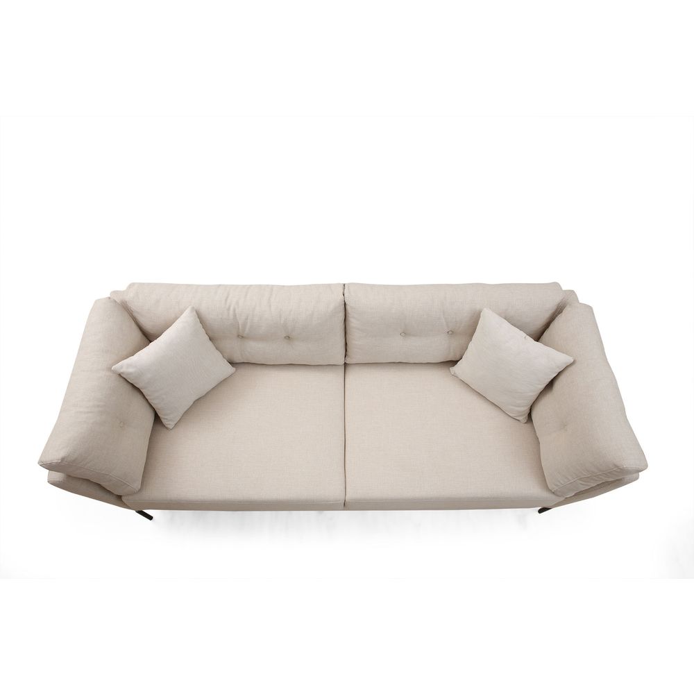 Mapa - Cream Cream Sofa za Tri Osobe slika 8