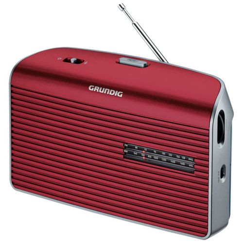 Grundig radio MUSIC 60 RED/SILVER slika 1