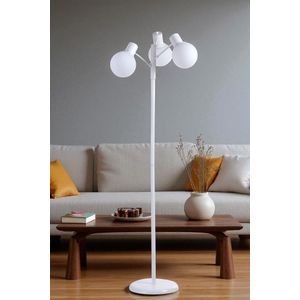 Opviq Podna lampa 203, bijela