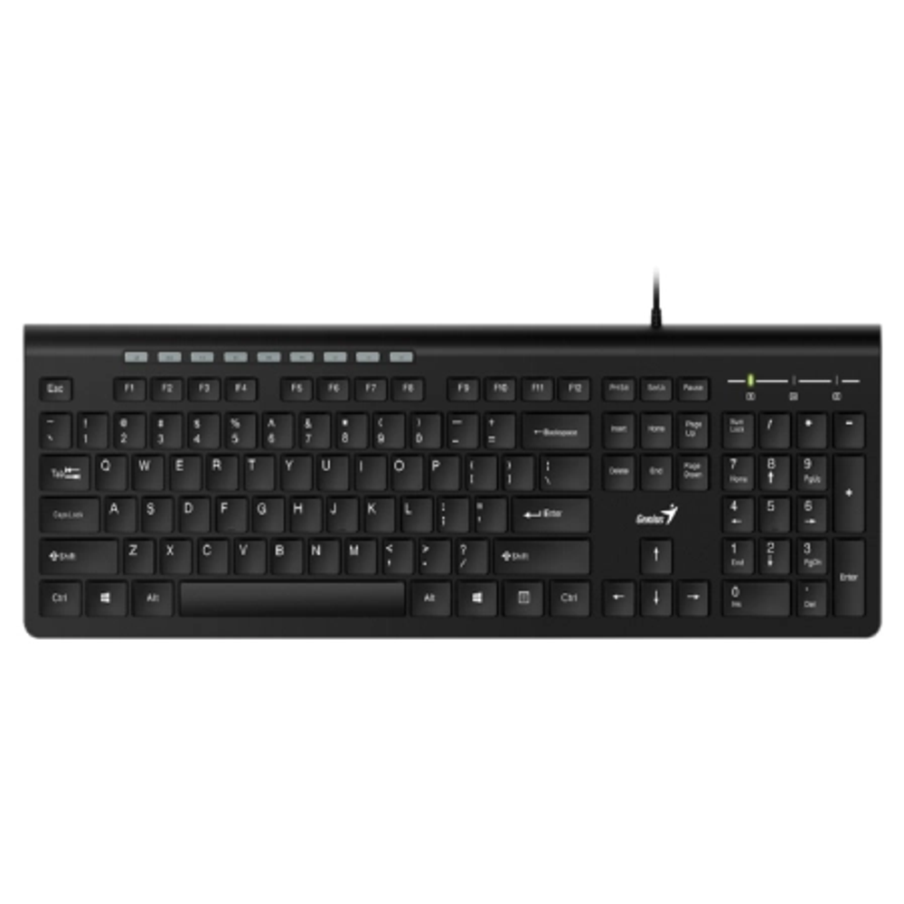 Genius SlimStar 230II Tastatura Crna slika 1