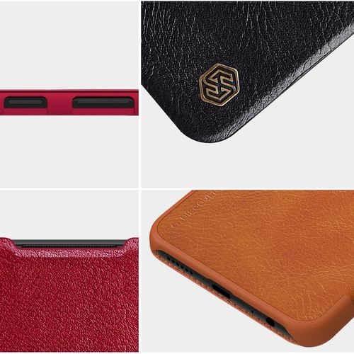 Nillkin Qin kožna torbica Samsung Galaxy A22 5G, crvena slika 5