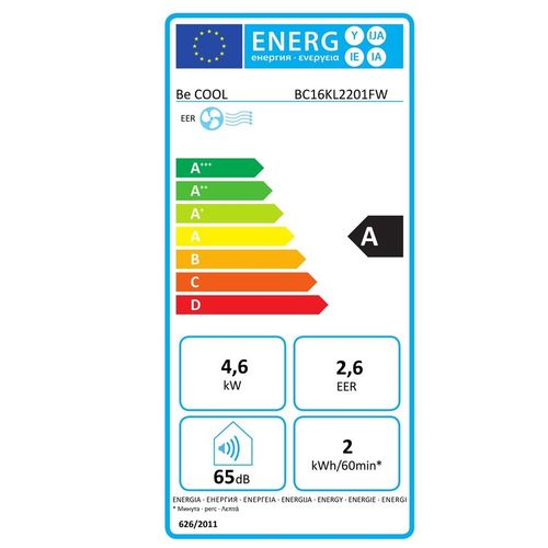 Be Cool prijenosni klima uređaj 16000 BTU slika 7