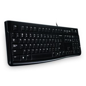 Logitech K120 žičana tipkovnica, crna, OEM