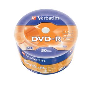 DVD-R Verbatim #43788 4,7GB 16x ww50 Matt Silver