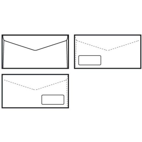Kuverte 114x229 mm C6/5 PD, za automatsko pakiranje, bijela slika 1
