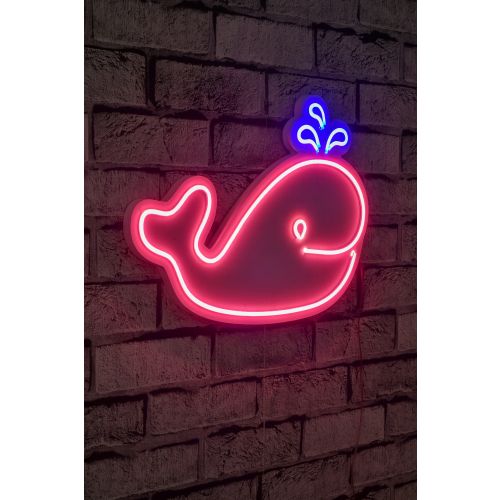 Wallity Ukrasna plastična LED rasvjeta, Baby Whale slika 11