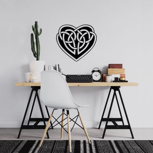 Wallity Metalna zidna dekoracija, Love - 484 slika 2