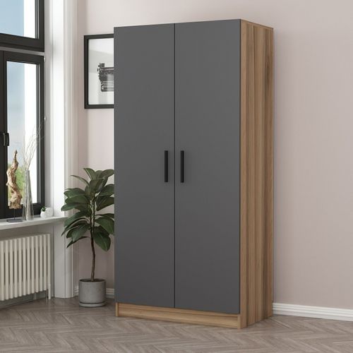 Woody Fashion Garderoba, Kale Anthracite Oak - 190 slika 1