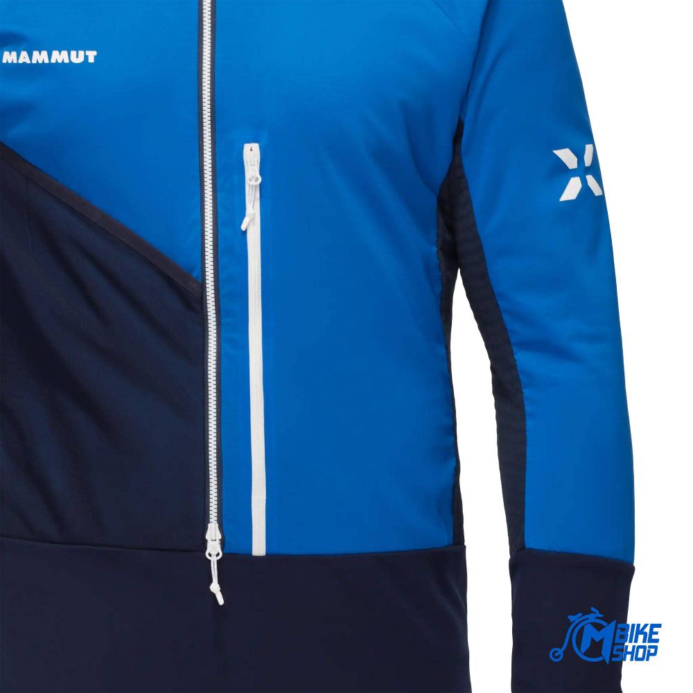 Mammut Muška jakna Eiger Speed ML Hybrid Half Zip Hoodie Azurit/Night slika 6
