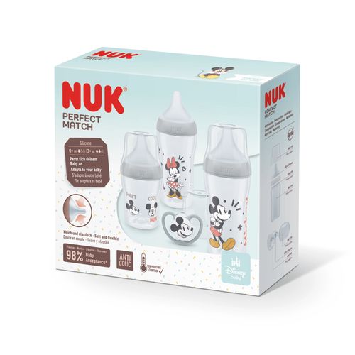 NUK set bočica Perfect Match Mickey multicolor 10225330 slika 1