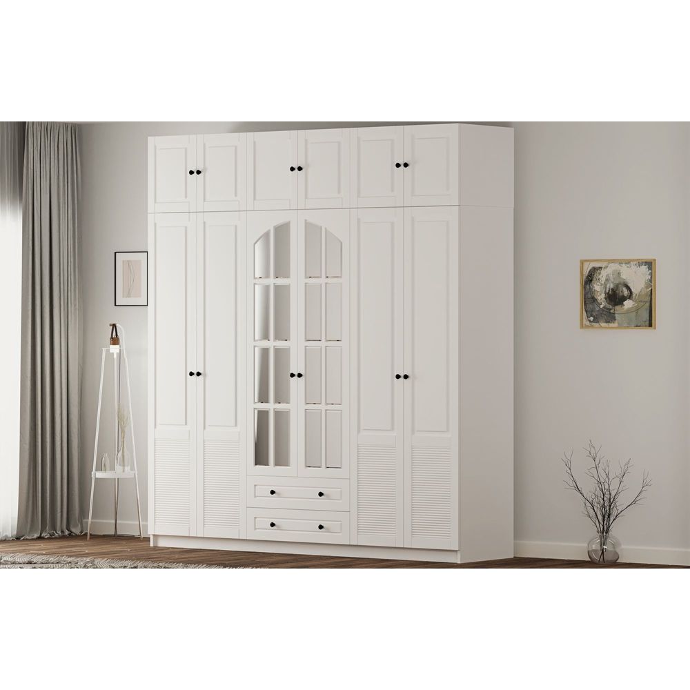 Ormar Rb-185-20 u Mat Bijeloj Boji slika 1