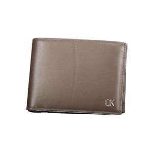 CALVIN KLEIN MEN'S WALLET BROWN