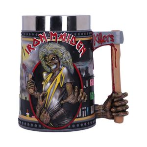 NEMESIS NOW IRON MAIDEN THE KILLERS TANKARD 15.5CM