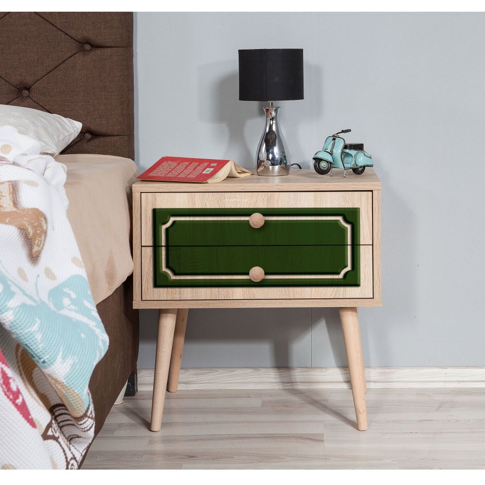Noćni ormarić Two - 623 Sonoma Oak slika 2
