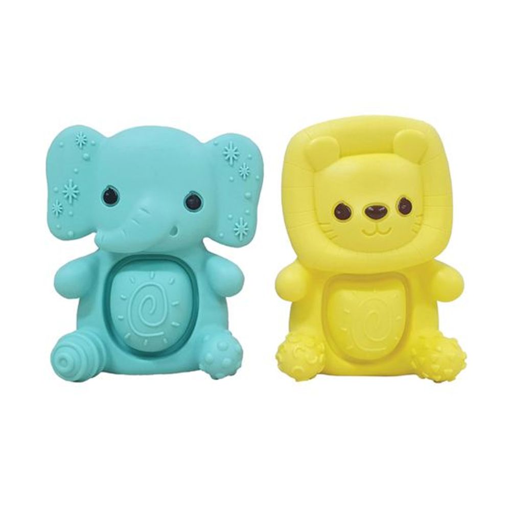 Infantino Glodalice za bebe Pop Pals, 2kom slika 1