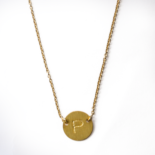 BORBOLETA LOVE LETTERS "P" NECKLACE slika 1