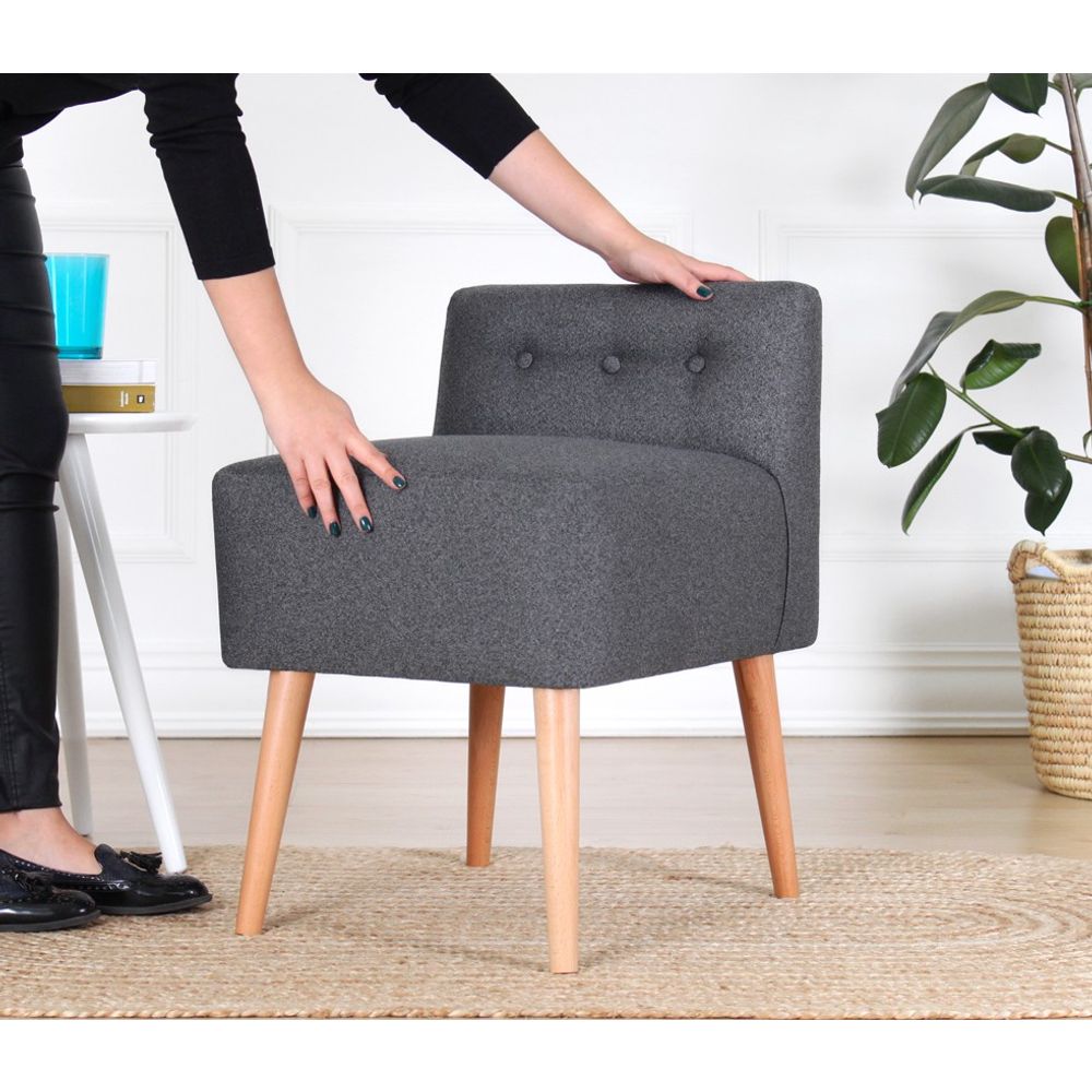 Pouffe Moouv 9104 - Sivi slika 3