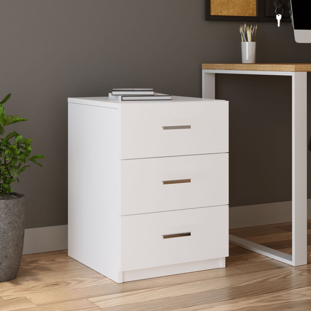 Vo9-W Bijeli Set Uredskog Namještaja slika 4