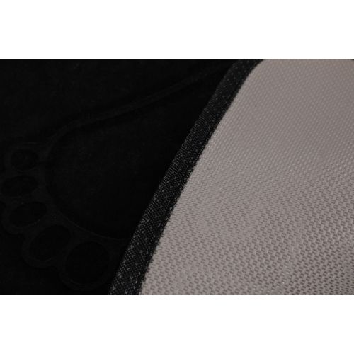 Colourful Cotton Tepih kupaonski, Footprint - Black slika 8