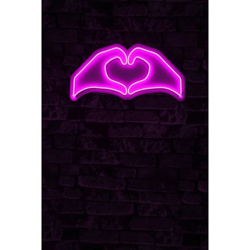 Wallity Ukrasna plastična LED rasvjeta, Sweetheart - Pink slika 10