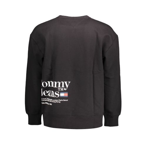 TOMMY HILFIGER SWEATSHIRT WITHOUT ZIP MAN BLACK slika 2