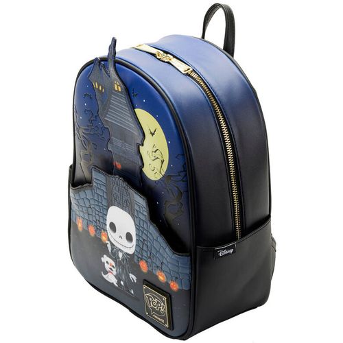 Loungefly Disney Nightmare Before Christmas Jack Skellington backpack 30cm slika 3