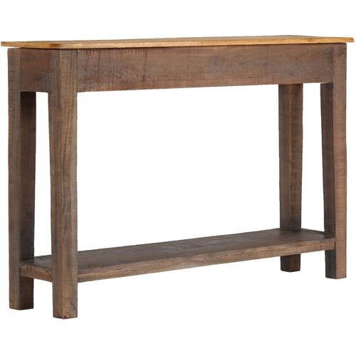 Konzolni stol od masivnog drva starinski 118 x 30 x 80 cm slika 4