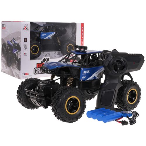 Buggy na daljinsko upravljanje MONSTER ROCK R/C 1:16 - plavi slika 8