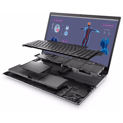 DELL Precision M7780 17.3 inch FHD 500nits i9-13950HX 32GB 1TB SSD RTX 3500 12GB Back slika 6