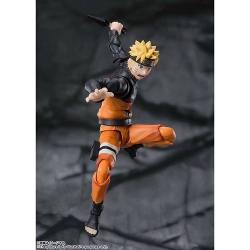 Naruto Shippuden Naruto Uzumaki Jinchuuriki SH Figuarts 14cm slika 6