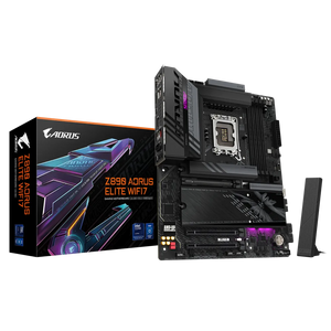 GIGABYTE Z890 AORUS ELITE WIFI7, DDR5, SATA3, USB4, DP, 2.5GbE, WIFI 7, LGA1851 ATX